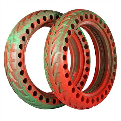 Christmas Irregularity Color Tire Xiaomi M365 Scooter